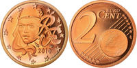 France 2 Euro Cent BE, Copper Plated Steel, KM:1283 -