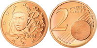 France 2 Euro Cent BE, Copper Plated Steel, KM:1283 -