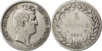 France 5 Francs 1831 A Coin, Louis-Philippe, Paris, Silver S+ 78.05 £  +  4.30 £ shipping