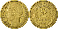 France 2 Francs Coin, Morlon, Paris, Aluminum-Bronze, KM:886 -