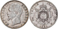 France 5 Francs Coin, Napoleon III, Napoléon III, Paris -