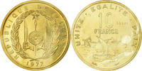 Djibouti 10 Francs Coin, Paris, ESSAI, Bronze-Aluminium -