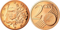 France 2 Euro Cent BE, Copper Plated Steel, KM:1283 -