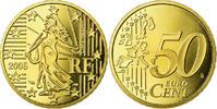 France 50 Euro Cent BE, Brass, KM:1287 -