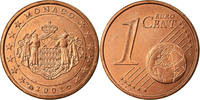 Monaco Euro Cent Copper Plated Steel, KM:167 -