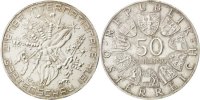 Austria 50 Schilling Coin, Silver, KM:2919 -