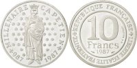 France 10 Francs Coin, Silver, KM:961a, Gadoury:820 -