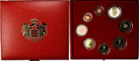 Monaco Coffret 1c. à 2€ Albert II, Set 1 Cent to 2€, BE, MDP -