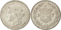 Switzerland 5 Francs Coin, Bern, Silver, KM:34 -