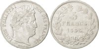 France 5 Francs 1836 B Coin, Louis-Philippe, Rouen, Silver S+ 62.43 £  +  4.30 £ shipping