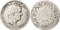 France 5 Francs 1831 I Coin, Louis-Philippe, Limoges, Silver S+ 111.93 £  +  4.30 £ shipping