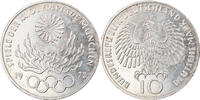 GERMANY - FEDERAL REPUBLIC 10 Mark Coin, Hamburg, Silver -