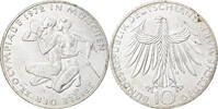 GERMANY - FEDERAL REPUBLIC 10 Mark Coin, Munich, Silver -