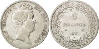 France 5 Francs 1831 A Coin, Louis-Philippe, Paris, Silver, KM:745.1 S+ 83.25 £  +  4.30 £ shipping