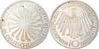 GERMANY - FEDERAL REPUBLIC 10 Mark Coin, Stuttgart, Silver -