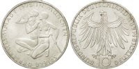 GERMANY - FEDERAL REPUBLIC 10 Mark Coin, Munich, Silver -