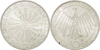 GERMANY - FEDERAL REPUBLIC 10 Mark Coin, Munich, Silver -