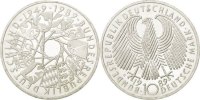 GERMANY - FEDERAL REPUBLIC 10 Mark Coin, Karlsruhe, Germany -
