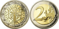 France 2 Euro Proof, Bi-Metallic, KM:1414 -