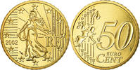 France 50 Euro Cent Proof, Brass, KM:1287 -