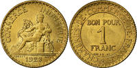 France Franc Coin, Chambre de commerce, Paris, Aluminum-Bronze -