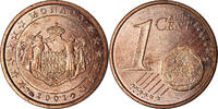Monaco Euro Cent Copper Plated Steel, KM:167 -