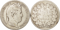 France 5 Francs Coin, Louis-Philippe, Lyon, Silver, KM:735.4 -