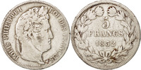 France 5 Francs Coin, Louis-Philippe, Nantes, Silver -