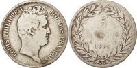 France 5 Francs Coin, Louis-Philippe, Paris, Silver, KM:736.1 -
