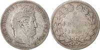 France 5 Francs Coin, Louis-Philippe, Nantes, Silver -
