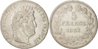France 5 Francs Coin, Louis-Philippe, La Rochelle, Silver -
