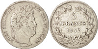 France 5 Francs Coin, Louis-Philippe, Strasbourg, Silver -
