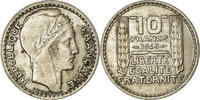 France 10 Francs Coin, Turin, Paris, Rameaux courts -