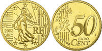 France 50 Euro Cent BE, Brass, KM:1287 -