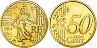 France 50 Euro Cent BE, Brass, KM:1287 -