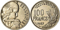 France 100 Francs Coin, Cochet, Copper-nickel, KM:919.1 -