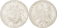 GERMANY - FEDERAL REPUBLIC 10 Mark Coin, Stuttgart, Silver -