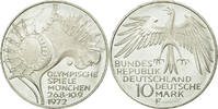 GERMANY - FEDERAL REPUBLIC 10 Mark Coin, Stuttgart, Silver -