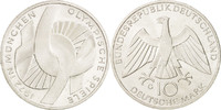 GERMANY - FEDERAL REPUBLIC 10 Mark Coin, Karlsruhe, Silver -