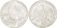 GERMANY - FEDERAL REPUBLIC 10 Mark Coin, Munich, Silver -