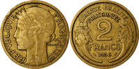 France 2 Francs Coin, Morlon, Paris, Aluminum-Bronze, KM:886 -