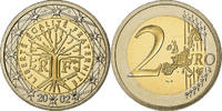 France 2 Euro BE, Bi-Metallic, KM:1289 -