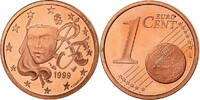 France Euro Cent BE, Copper Plated Steel, KM:1282 -