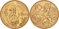 France 10 Francs Coin, Nickel-Bronze, KM:E128, Gadoury:818 -