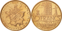 France 10 Francs Coin, Nickel-brass, KM:E115, Gadoury:814 -