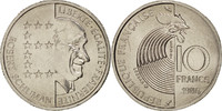 France 10 Francs Coin, Nickel, KM:E134, Gadoury:825 -
