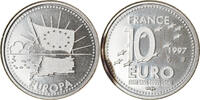 France Token Jeton, ESSAI BE frappe privée 10 euro, Silver -