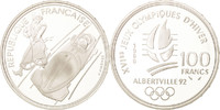 France 100 Francs Coin, Silver, KM:981 -