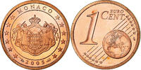 Monaco Euro Cent BE, Copper Plated Steel, KM:167 -