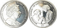 BRITISH VIRGIN ISLANDS Dollar Coin, Franklin Mint, Mère Teresa et Lady -